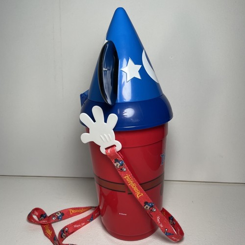Disneyland Disney Parchi Secchio Popcorn Stregone Mago Topolino Fantasia - Foto 8 di 12