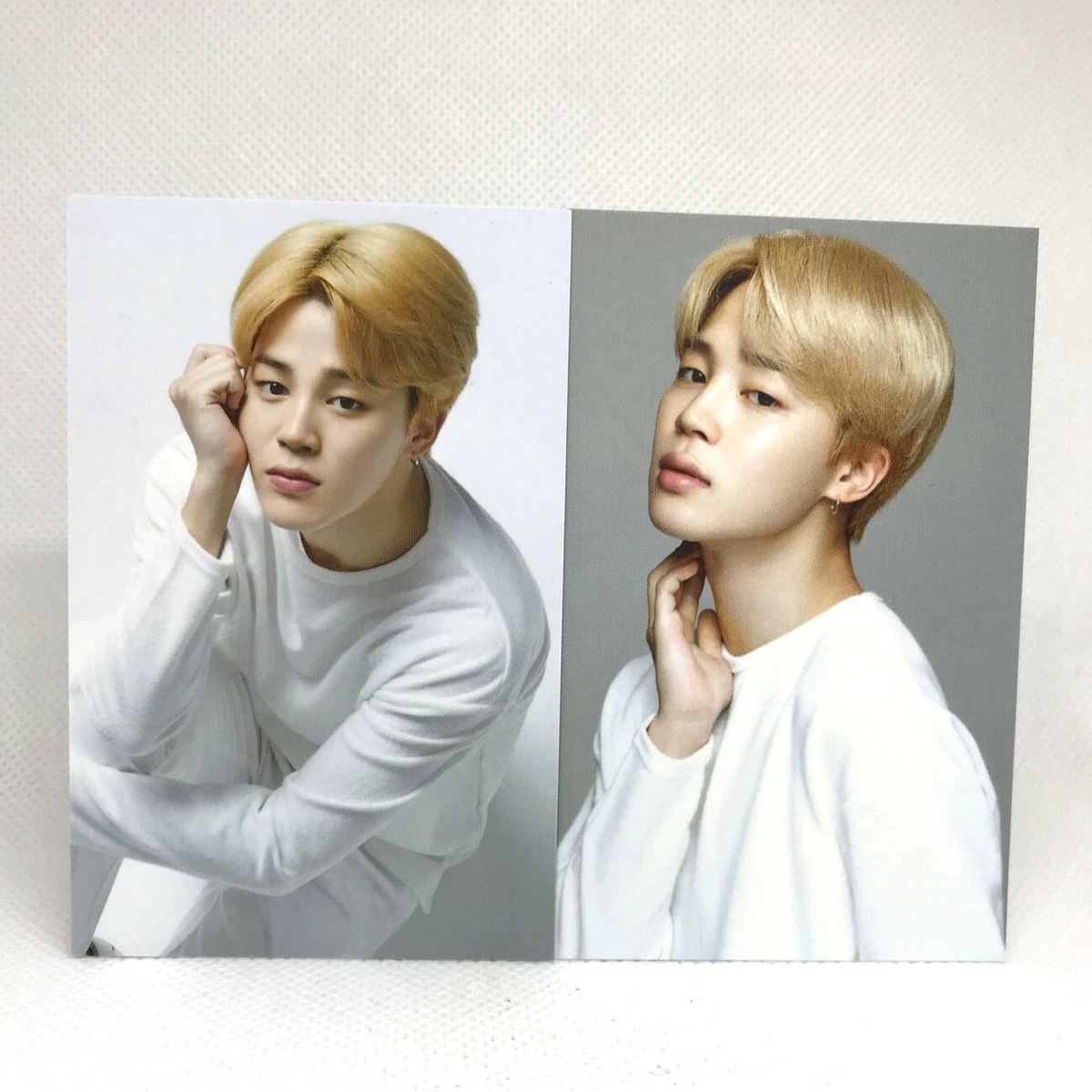 BTS JIMIN VT Cosmetics Sign Photo Card Set Music KPOP | eBay