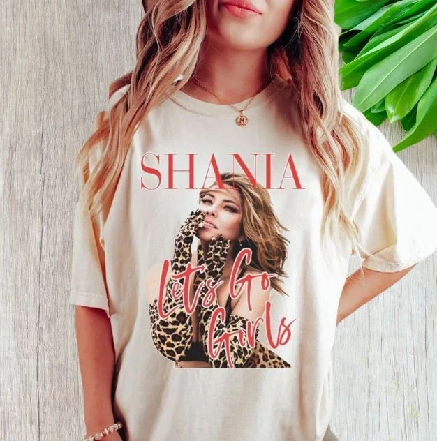 shania twain graphic tee
