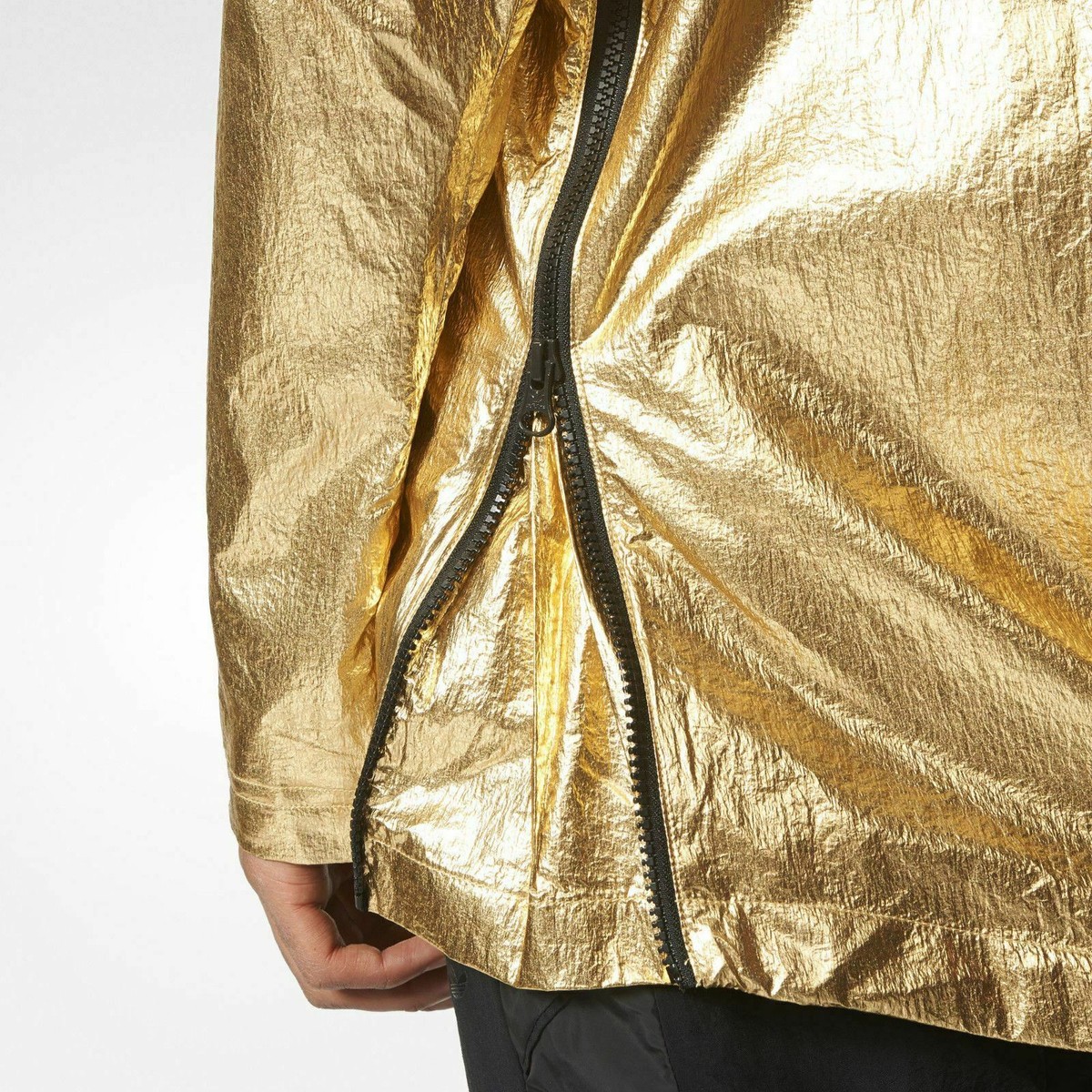 BQ2000] Mens Adidas Originals FONTANKA JACKET Gold UK