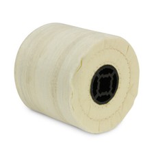 4.5" x 4" BHA Spiral Sewn Buffing and Polishing Drum 3/4" Quad Keyway