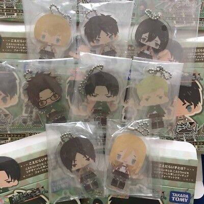 Attack On Titan Acrylic Key Chain Koedarize A Levi Erwin Hans Krista Eren Ebay