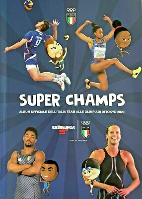 ESSELUNGA SUPER CHAMPS ITALY OLYMPICS TOKYO 2020 FIGURINES OF YOUR CHOICE #1 - #180