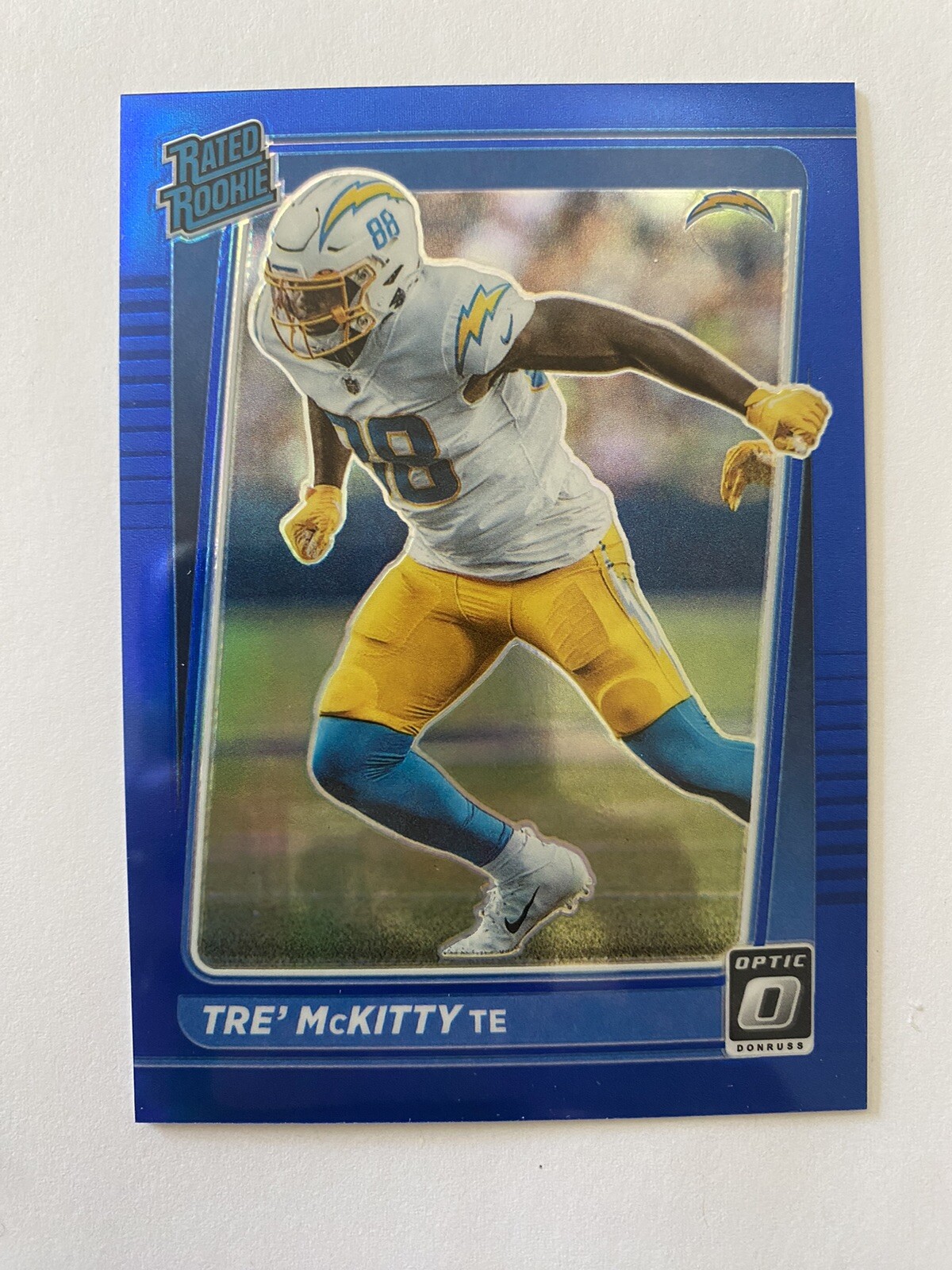 Tre' McKitty Panini Donruss Optic #284 Blue