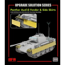 RYEFIELD RM2045 Panther Ausf.G Fender & Side Skirts (for RM5018/5019/5045/5089)
