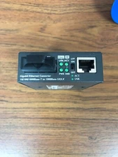 New, Planet Networking GT-802(V3) 10/100/1000 Fiber Media Converter with PS