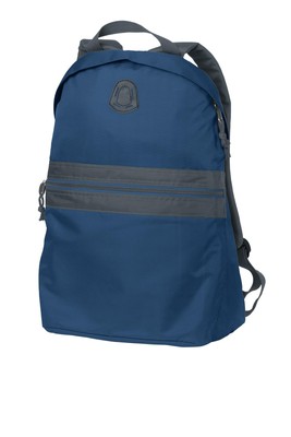 Port Authority BG202 Unisex Adults Polyester Dot texture Nailhead Backpack