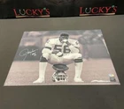 Lawrence Taylor Signed Auto 16x20 Photo Fanatics B&W PSA COA HOF 99 Giants