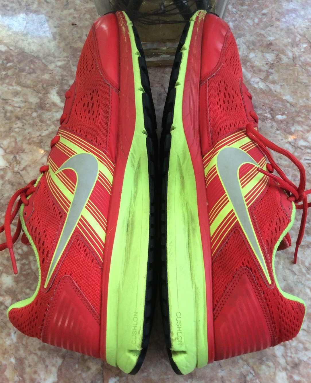 Nike Pegasus 29 Cushlon Men’s Red Athletic Running Shoes Size 13