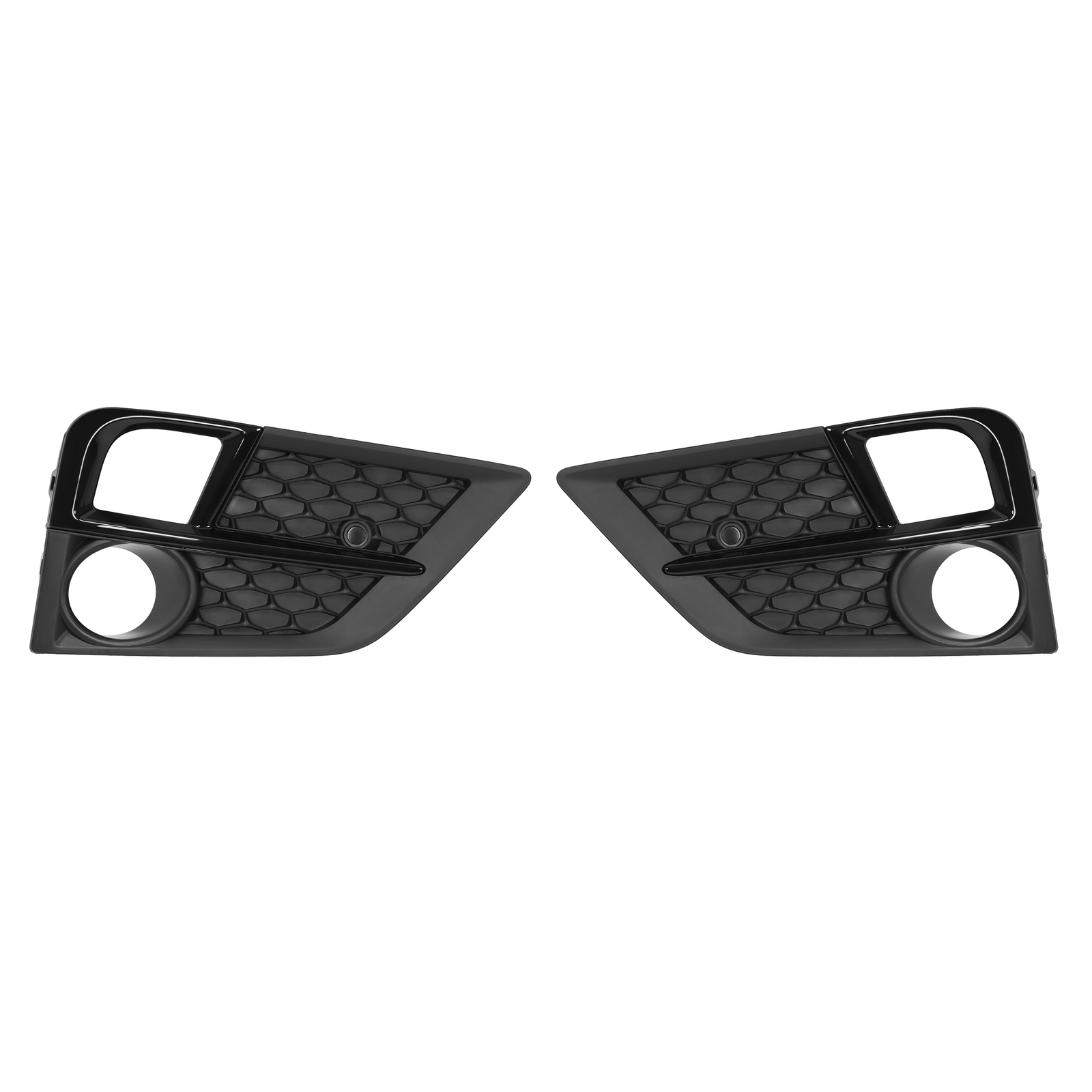 2PC Fog Light Bezel Black Cover For Honda Odyssey 2018 2019 2020 Replacement