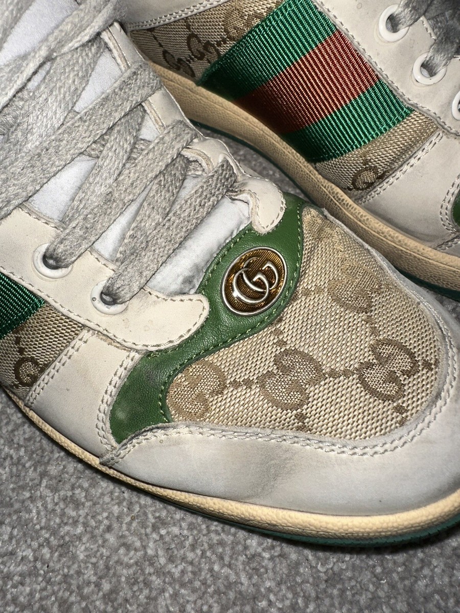 Gucci Screener GG Sneaker 8.5 U.K. | eBay