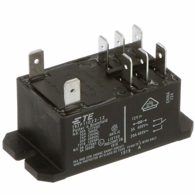 T92P11D22-12 / T92S11D22-12 Power Relay, TE Potter & Brumfield