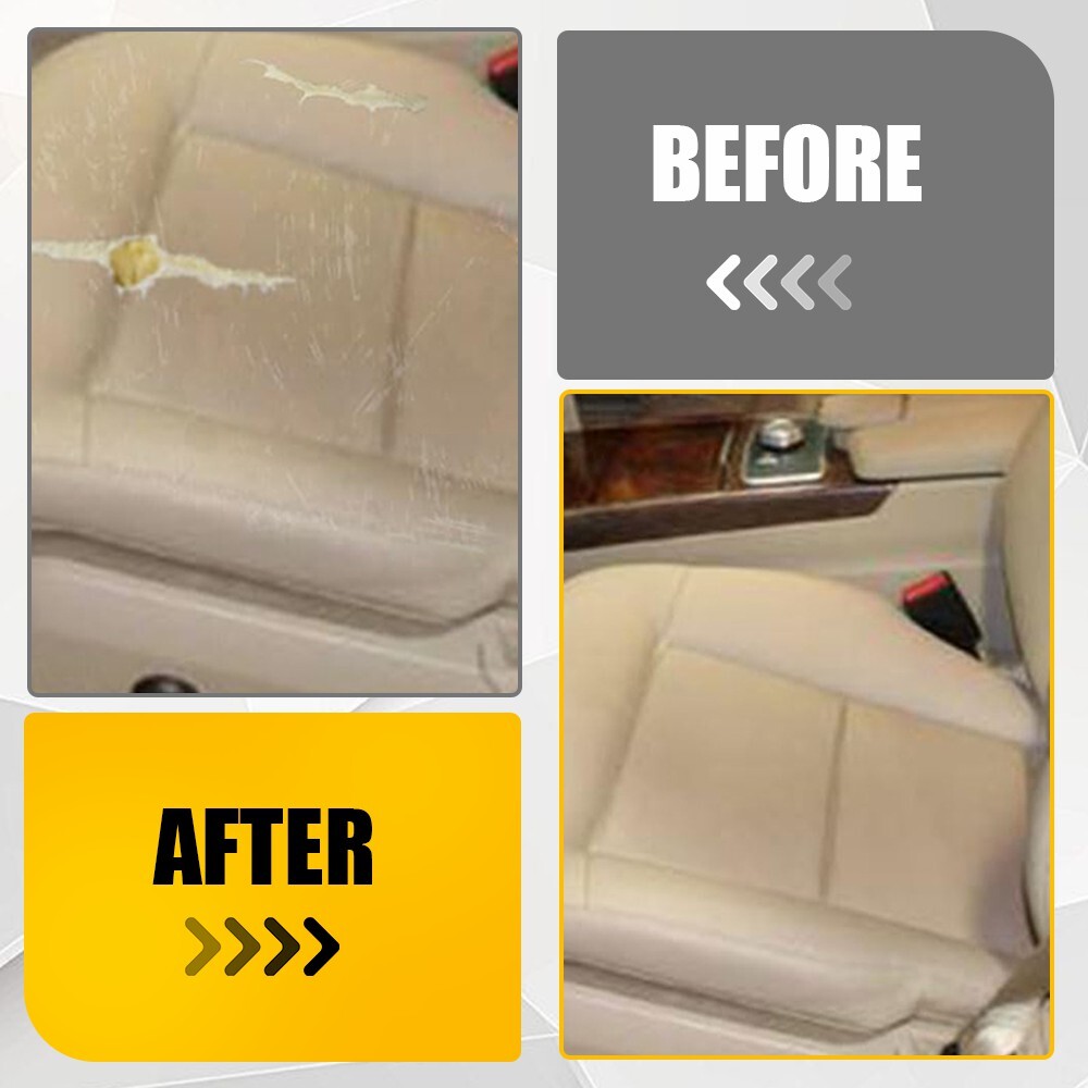 For Mercedes Benz E350 E550 2010-2014 Driver Side Bottom Leather Seat Cover Tan