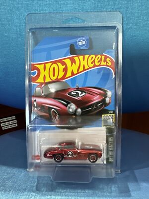 Hot Wheels 2023 Super Treasure Hunt B Case Retro Racers Mercedes-Bens 300 SL