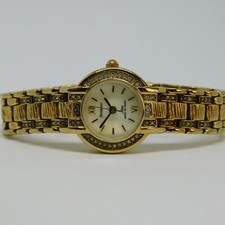 Armitron Now 75/3581GP Three-Hand Quartz Women's Watch Sz. 5 3/4" New Battery