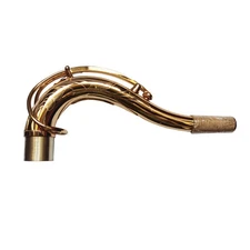 Pro Eastern Music SBA type gold plated German copper tenor saxophone neck