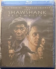 The Shawshank Redemption Blu-ray, 1994 Tim Robbins Morgan Freeman NEW