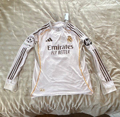 Mbappe Madrid 25/26 Home UCL Player Version