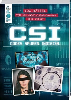 CSI: Codes, Spuren, Indizien ? Rätselbuch für Fans von Crime und Foren 1423913-2