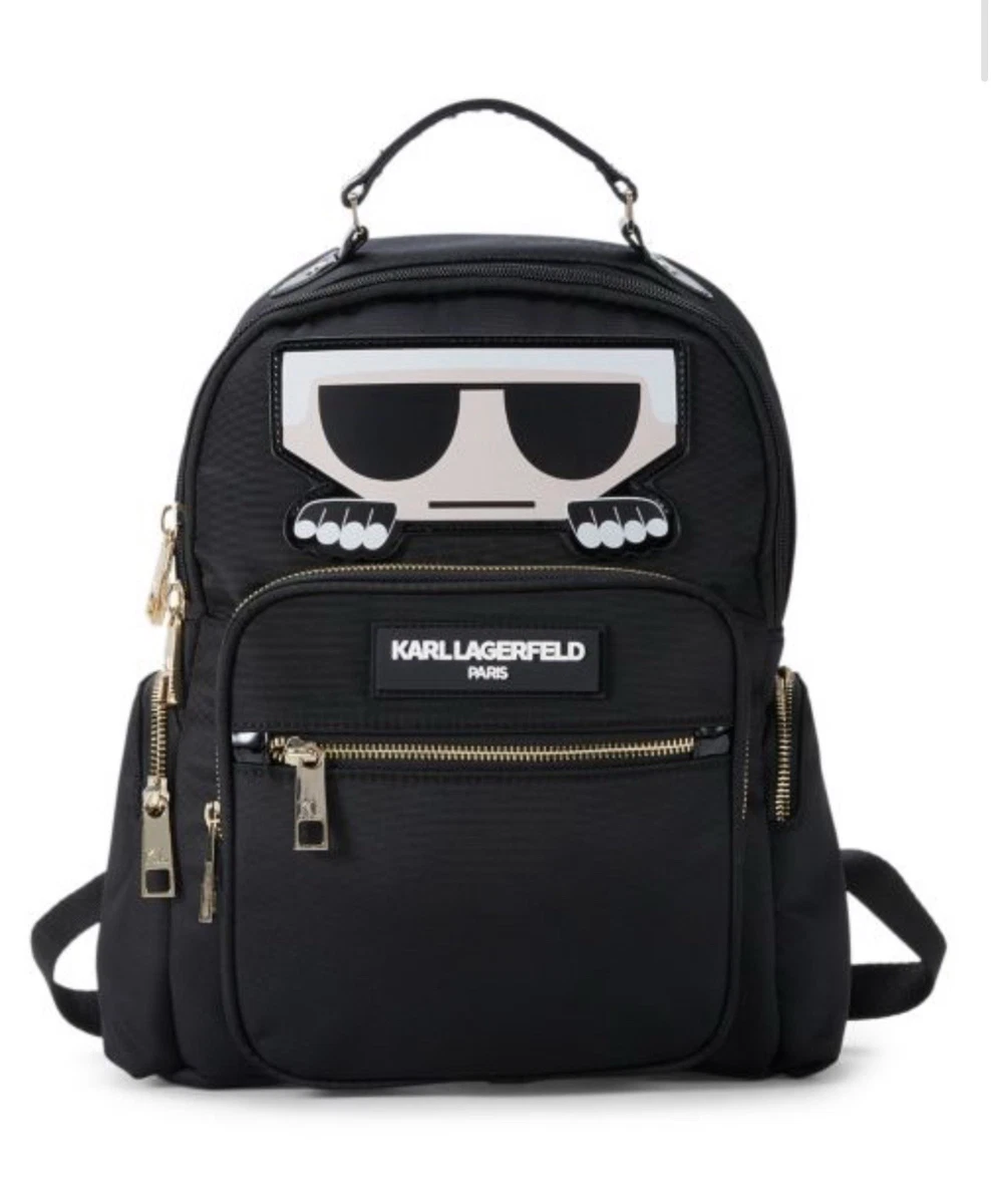Karl Lagerfeld Nylon Exterior Backpack Bags & Handbags for  display picture 1
