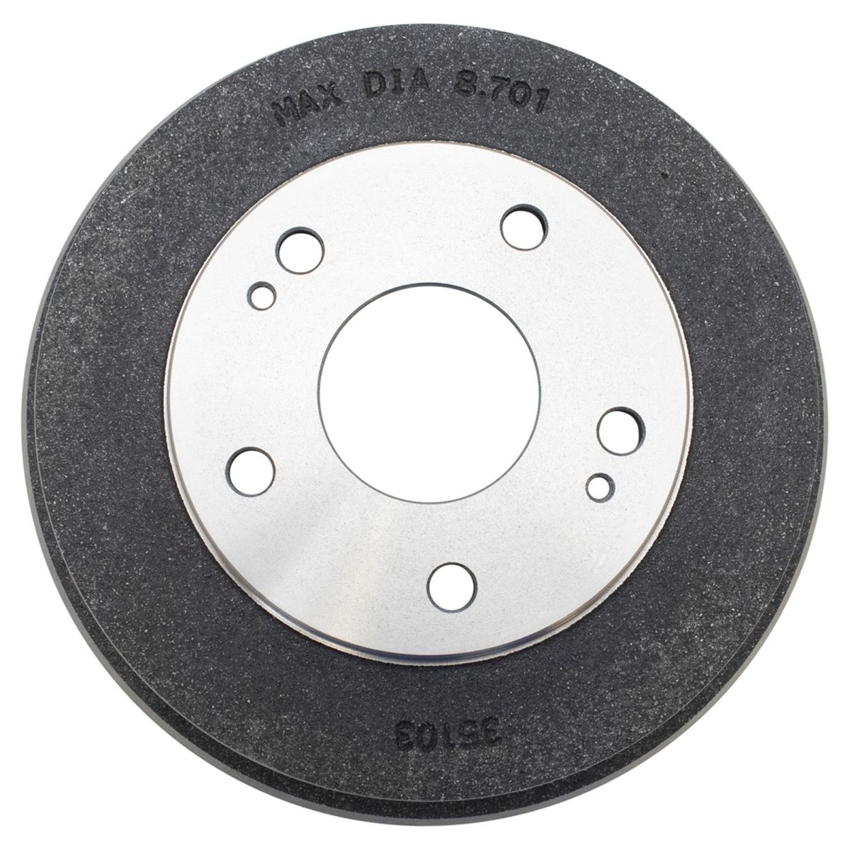 TRQ Rear Brake Drum LH & RH Kit Pair Set of 2 for 03-07 Honda Accord Brand New