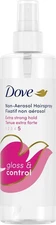 Dove Extra Hold Styling Hairspray Non-Aerosol 24H Touchable Glossy Hold, 9.25 Oz
