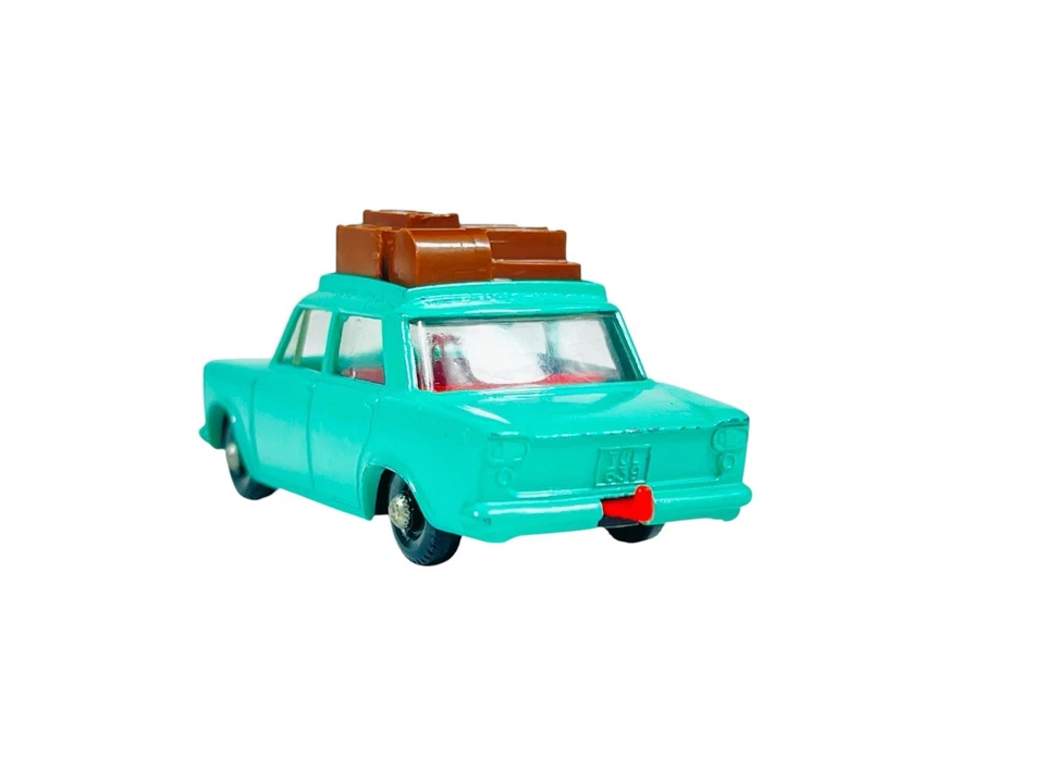Matchbox Lesney No. 56 Green Fiat 1500 and Roof Luggage w/E3 Box - Image 3 of 4