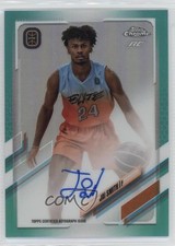 2021-22 Topps Chrome OTE Overtime Elite Aqua Refractor /99 Jai Smith Auto 0nr3