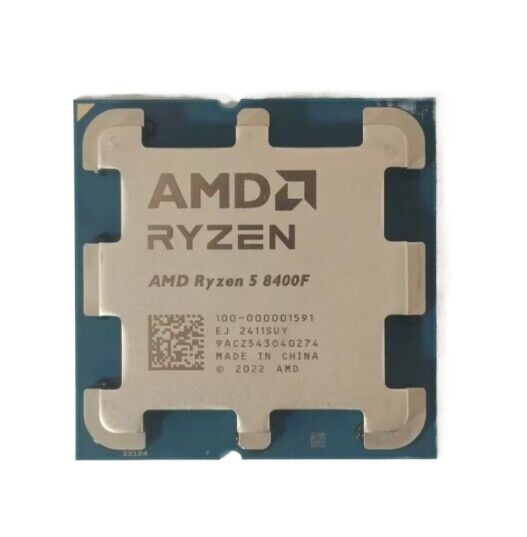 CPU、AMD Ryzen5 8400F、AM5 AMD Ryzen 5 8400F AM5 CPU processor R5 8400F 4.3GHz 6-core