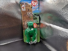 Erin The Bear McDonalds Ty Beanie Baby with Rare Errors 1993, OakBrook Misprint