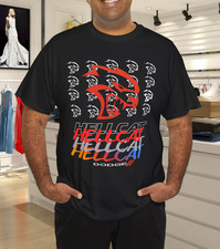 Image of Hellcat Emblem Black T-Shirt – Three Color Script