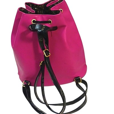 JUICY COUTURE Backpack Fuscia Hot Pink Bag Summer Travel School Gym Barbirecore JUICY COUTURE Backpack Fuscia Hot Pink Bag Summer Travel  main image 4