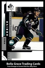 2001-02 SP Authentic Paul Kariya #2 Anaheim Mighty Ducks NHL Hockey 