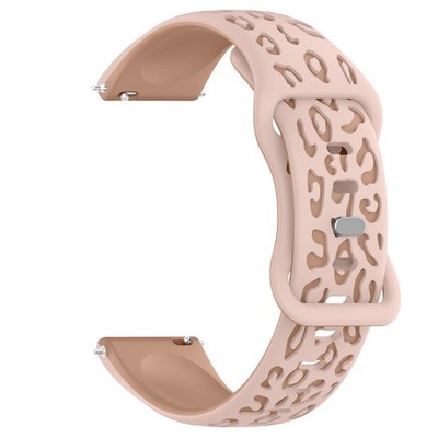 Meliya 22mm Leopard Engraved Watch Bands Quick Release Replacement Wristband,...