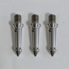 3/8" Thread Stainless Steel Tripod Spike foot nail Anti-Slip Tripod Foot Set 3
