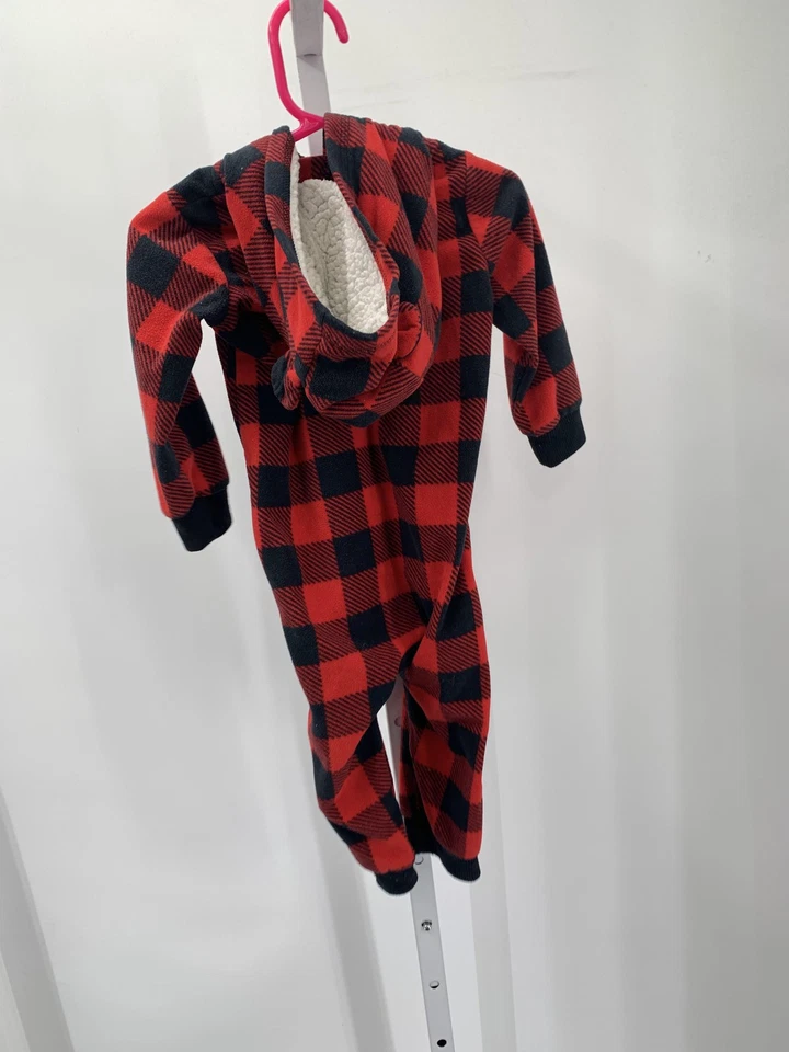 NEGRO CUADROS CREMALLERA POLAR Foto 2 de 2