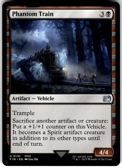 Phantom Train 110 Uncommon FINAL FANTASY Magic: The Gathering Near Mint