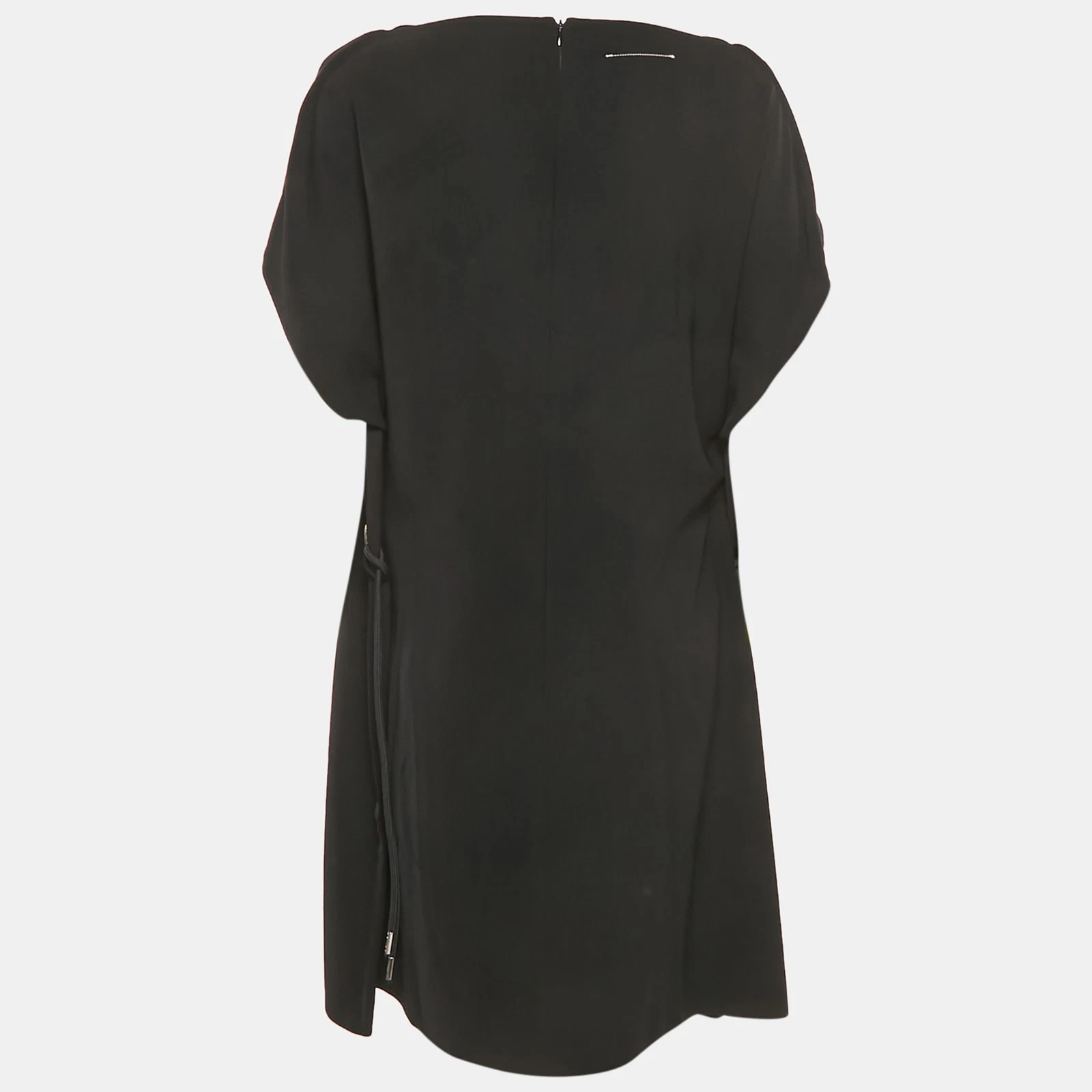 MAISON MARGIELA Abito corto MM6 Maison Martin Margiela caftano dettaglio coulisse L