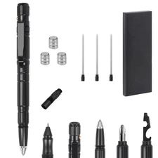 11-in-1 Tactical Pen Gear Set Multi-tool Survival Pen Set Cool Gadget Camping