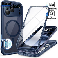 Iphone 17 Pro HüLle Mit 9H-Displayschutz Und Kameraschutz, Deep Blue