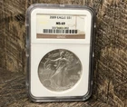 2009 American Silver Eagle $1 1 Oz Fine Silver Coin NGC MS69 Fast Ship!