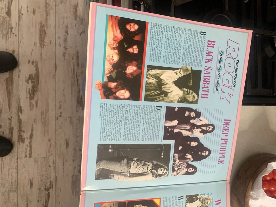 History Of Rock Vol.27 Sabbath, Deep Purple 2x EX vinyl LPs Plays v Nicely Heavy - Image 4 of 4