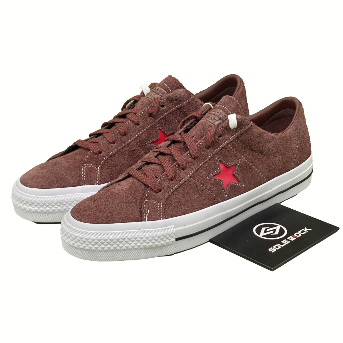 Converse One Star Pro Cons Low Eternal Earth Brown Red for  display picture 1