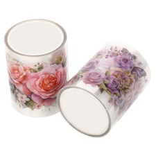 2 Rollen Scrapbooking-Aufkleber, Geschenk-Deko-Klebeband,