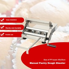 1-25mm Manual Pastry Dough Sheeter Croissant Dough Press Machine Dough Roller