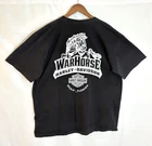 War Horse Harley-Davidson Motorcycles Ocala FL Men's Size 2XL Black S/S T-Shirt