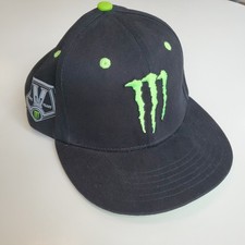 Monster Energy Hat Cap Snapback Logo Flatbill 5 Years Patch Embroider BMX Skate