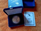 2013-W U.S. Mint American Eagle Silver One Ounce Proof Coin w/ Box. COA