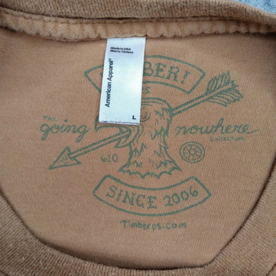 Camisa de madera para hombre grande marrón gráfico serpiente calavera ropa americana hecha en EE. UU. Foto 2 de 4