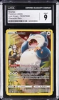 2022 POKEMON LOST ORIGIN CHARACTER RARE #TG10 FULL ART/SNORLAX CGC 9
